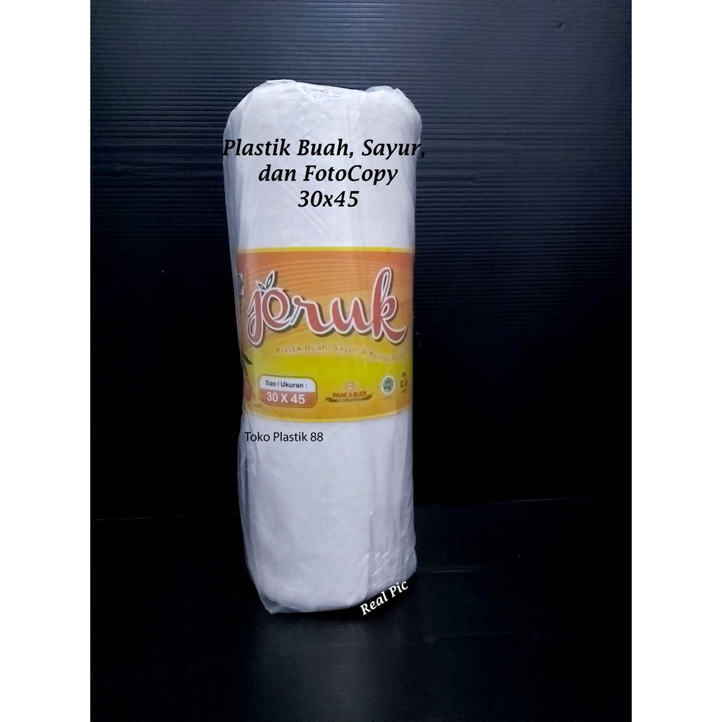 Plastik Roll Buah Sayur atau Fotokopi 28x35 cm / 30x45 cm