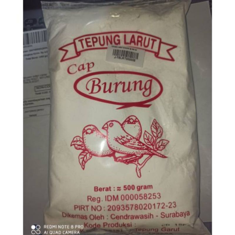 

Tepung Larut cap burung 500gr