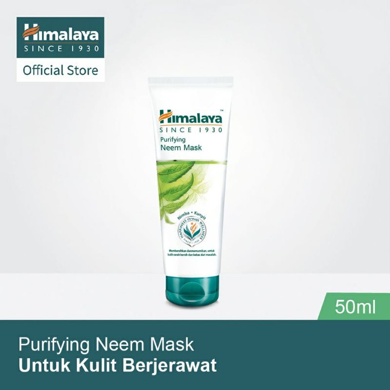 Deskripsi Himalaya Purifying Neem Mask 50mlPurifying Neem Mask
