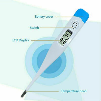 Thermometer Digital Alat Ukur Suhu Tubuh Termometer Dewasa Anak Bayi Badan Ketiak Mulut Rectum Air ACK40