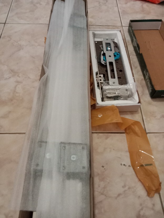 Promo Paket Handle Pintu Rumah 60 Cm Dan Body Kunci Gagang Tarikan Pintu Minimalis