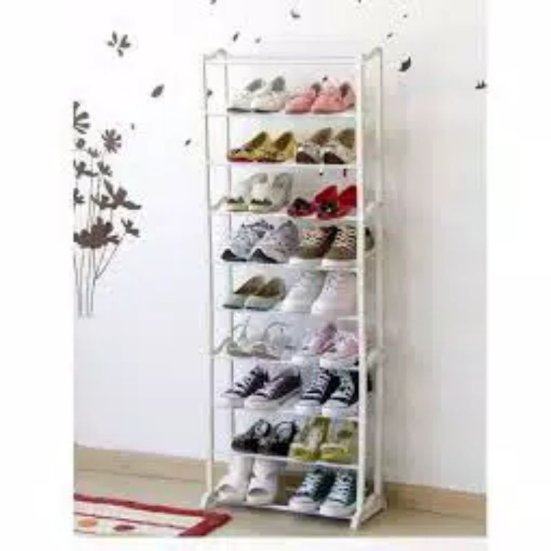 AMAZING SHOES RACK / RAK SEPATU LIPAT 10 SUSUN