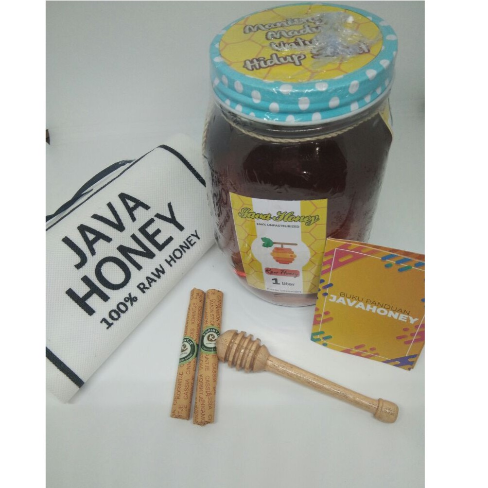 

Raw Honey 1 liter ( Madu Mentah Unpasteurized) Javahoney