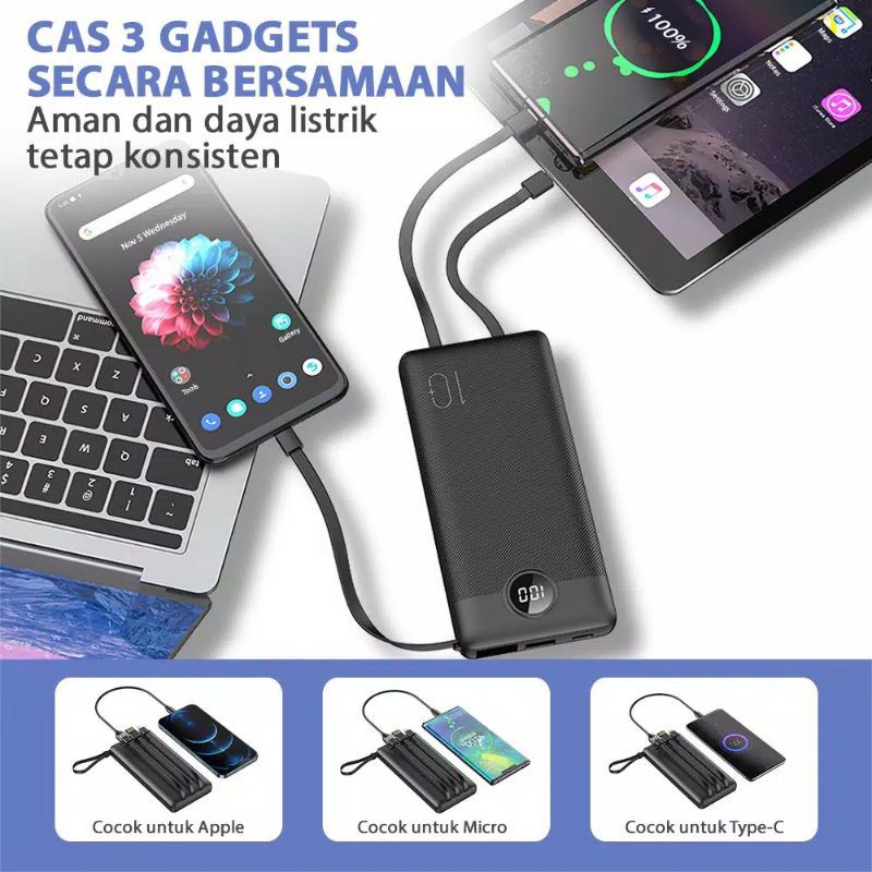 Powerbank Mofit M19 10.0000mAh fastcharge 2.4A