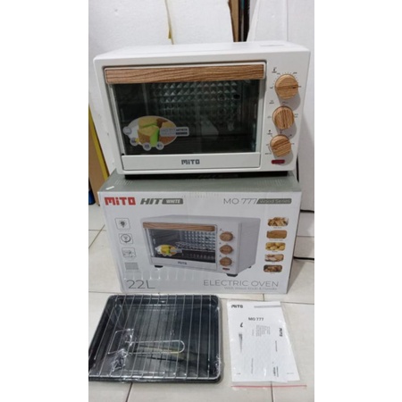 Oven listrik Mito HIT kapasitas 22 liter (warna random)