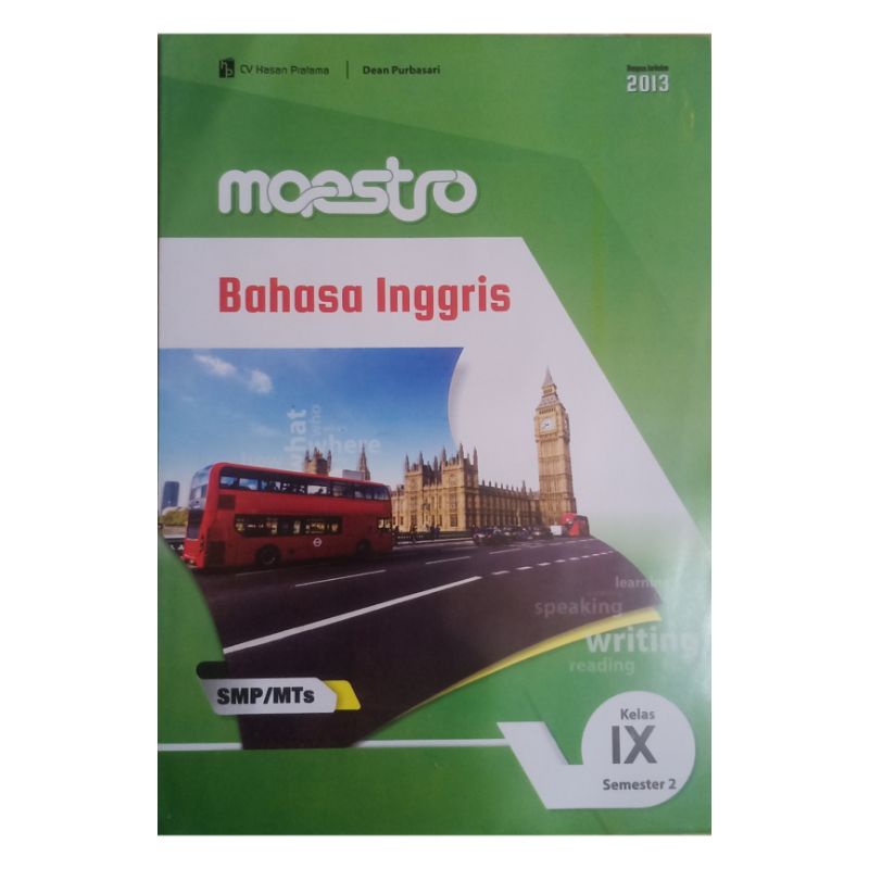 Maestro Bahasa Inggris Kelas 9