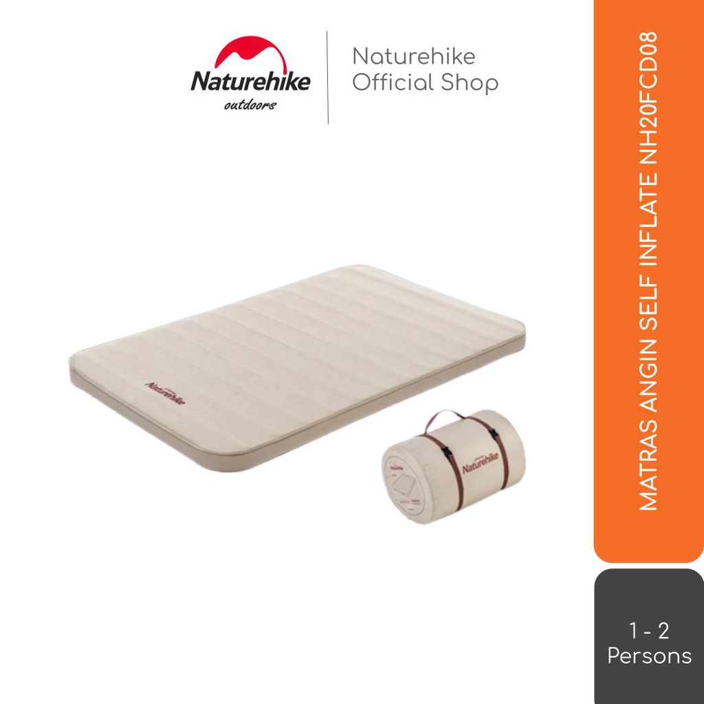 Naturehike Matras Angin Self Inflate / Kasur Busa Camping Nh20Fcd08
