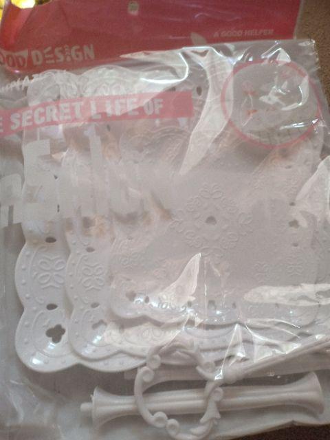 Rak Kue Tier Tempat Cup Cake Stand Snack Cookies Display 3 Tingkat A