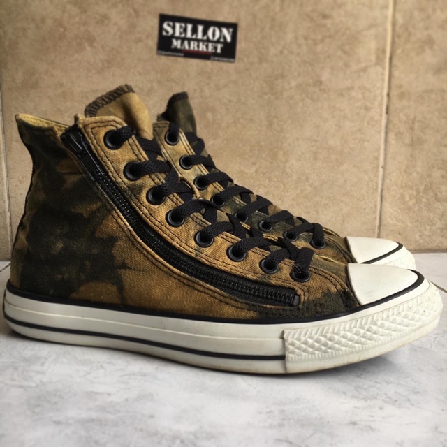 Converse tie dye double zipp