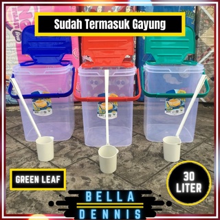 Jual Tempat Es Buah Liter Gayung Aquarium Es Kelapa Toples