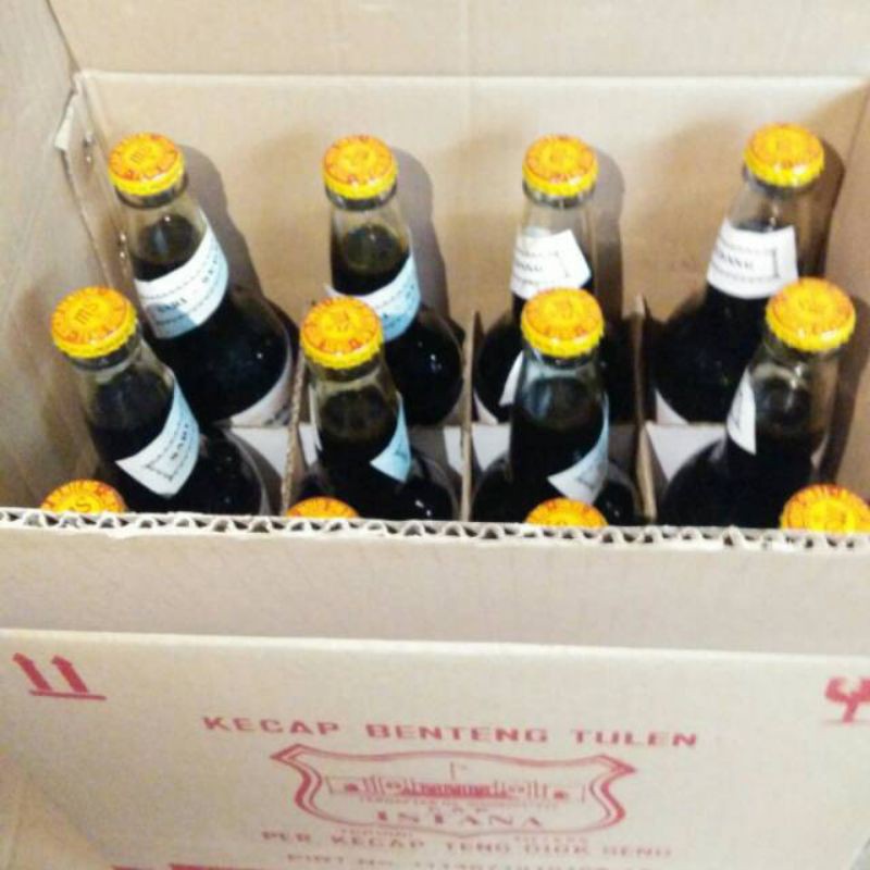 

1 lusin Kecap Benteng Tulen Cap Istana kemasan botol kaca (khusus Instant)
