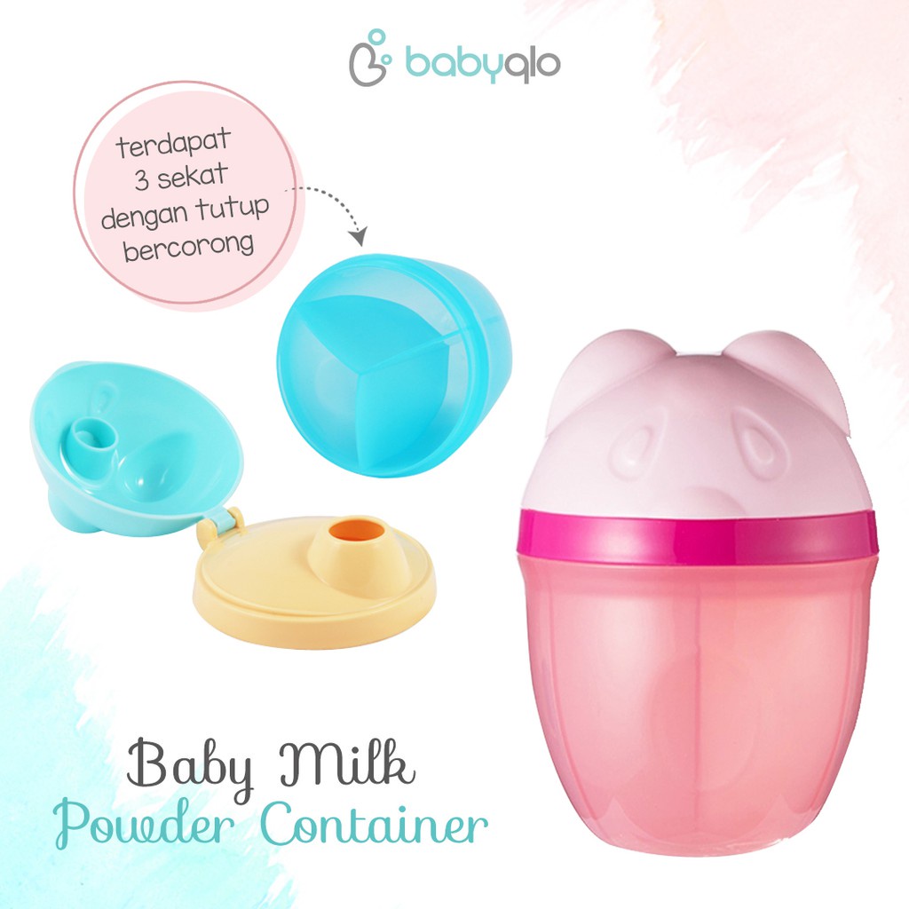 Babyqlo Milk Powder Container - Tempat Susu Bubuk (BQ-MPC9001)