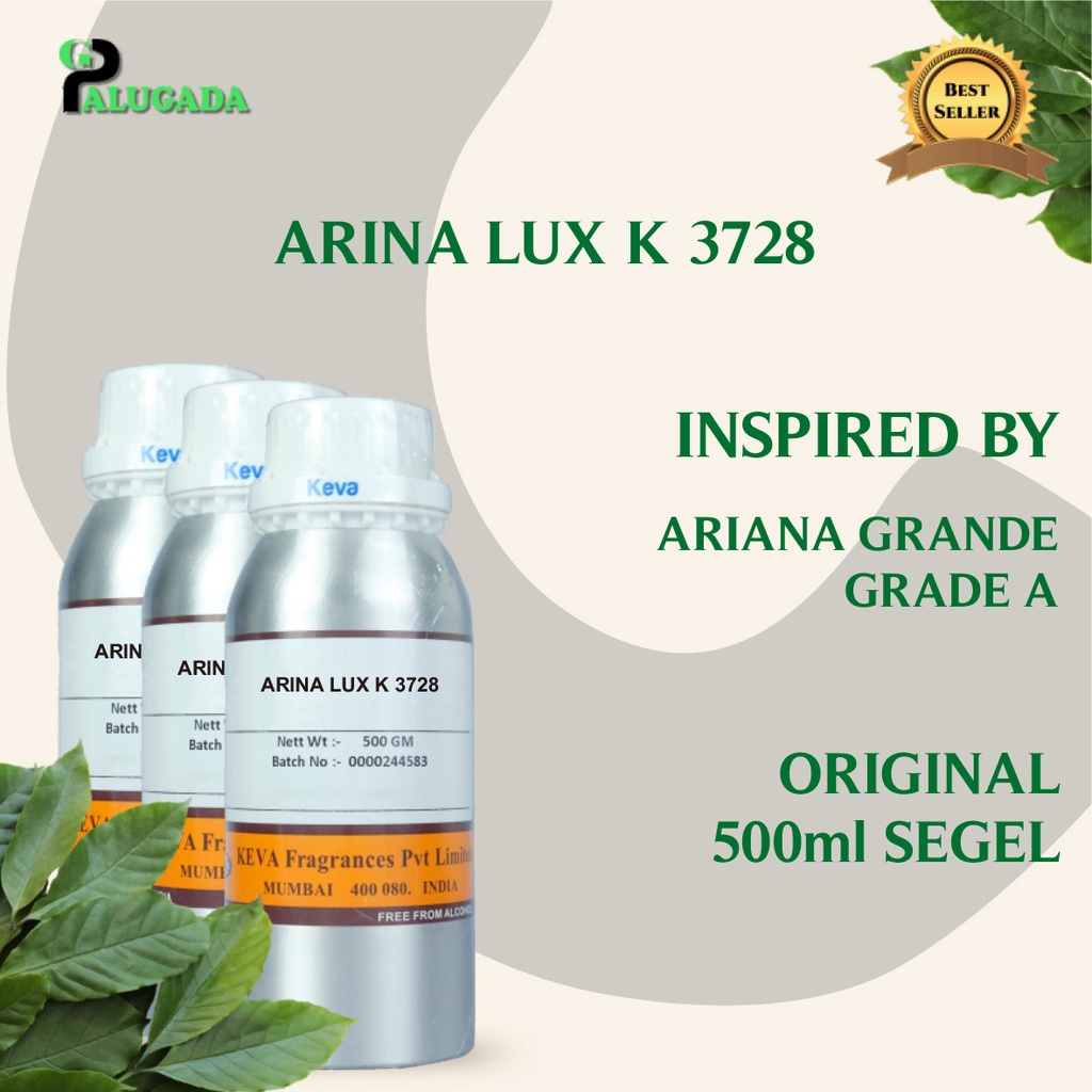 Bibit Parfum Murni ARINA LUX K 3728 / ARIANA GRANDE GRADE A KEVA 500ml SEGEL