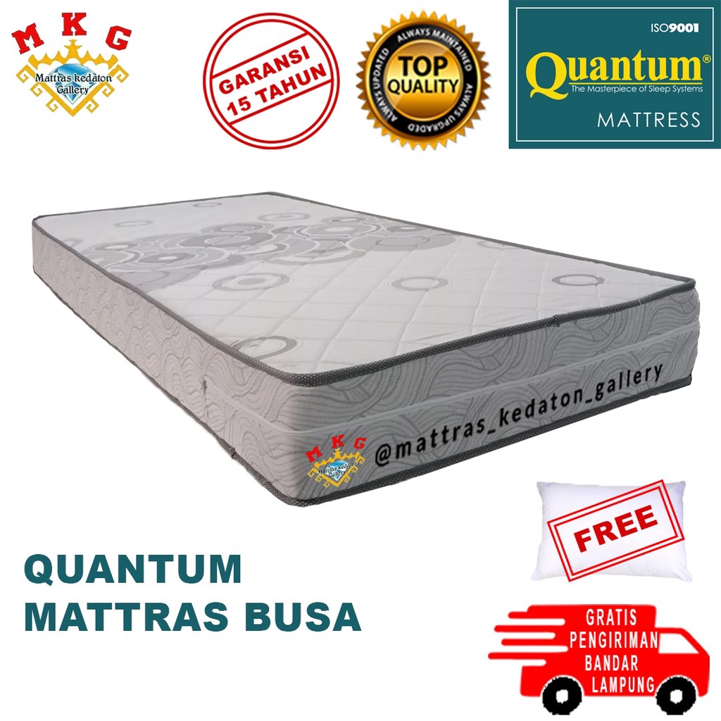 Kasur Busa Quantum dengan Resleting - Matras Busa rebonded