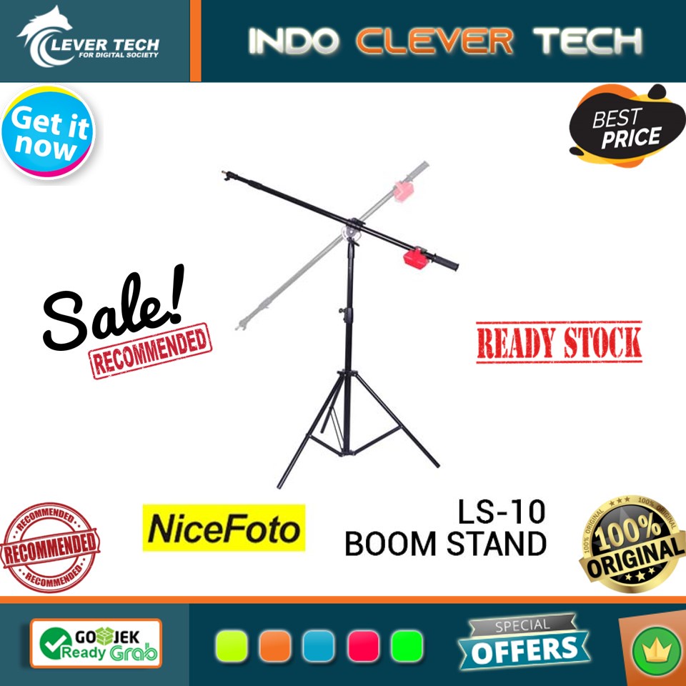 NiceFoto LS-10 Heavy Duty Boom Stand