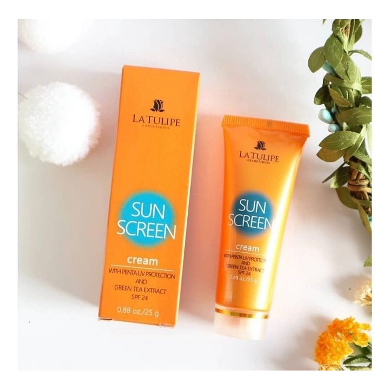 La Tulipe sun screen cream spf 24