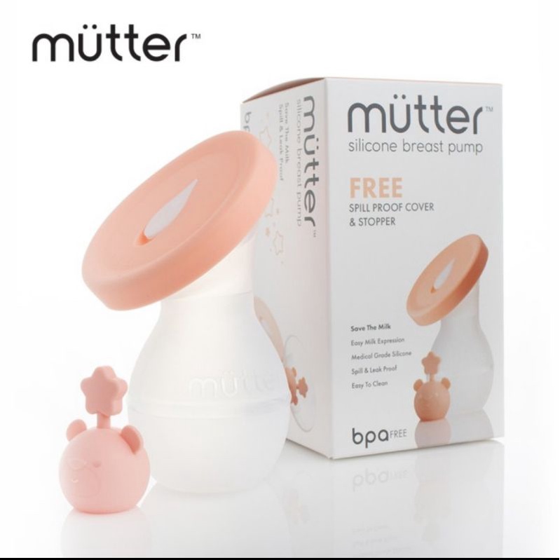 Silicone Breast Pump Pompa ASI Manual Double Protection