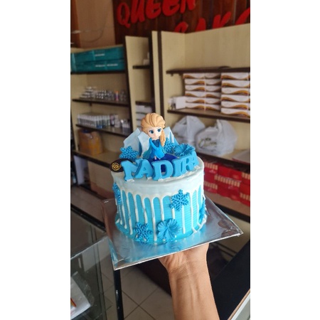 

kue ulang tahun frozen