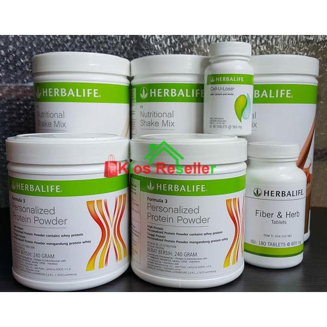 Paket Diet Busui Ibu Menyusui 3 Shake 2 Ppp 1 Fiberherbs 1 Cell U Loss Shopee Indonesia