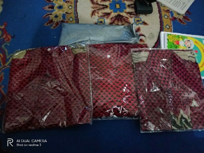 Couple Batik Keluarga || Setelan Couple Batik Ayah Ibu Anak Cewek Cowok || Couple Batik Family Gamis