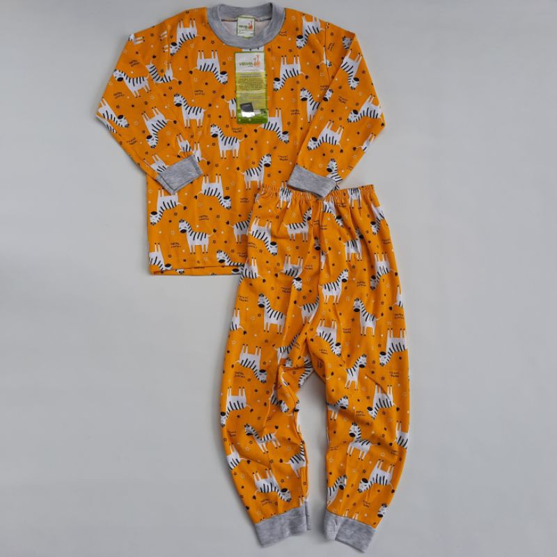 Piyama Velvet Junior Big Size Anak 2 3 4 5 6 7 8 9 Tahun Motif Terbaru Here Comes The Sun