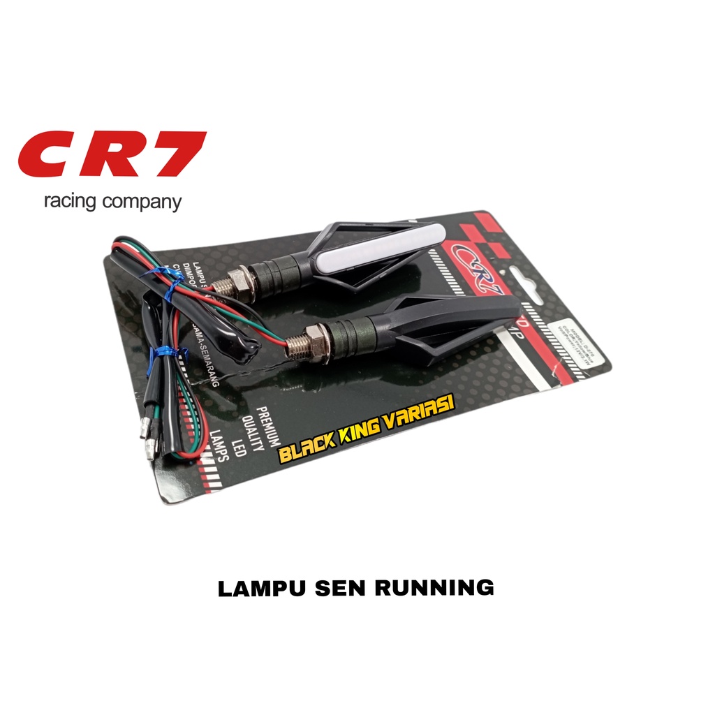 Lampu Led Sein Running 2 Warna Senja Sein Running Model Sayap Universal Waterproof