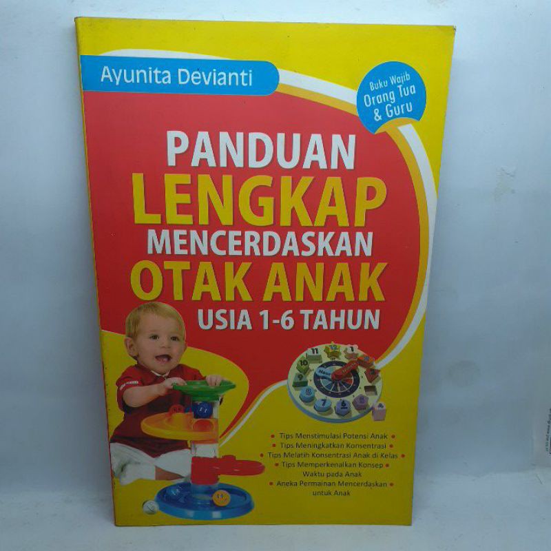 Jual PANDUAN LENGKAP MENCERDASKAN OTAK ANAK USIA 1-6 TAHUN Indonesia