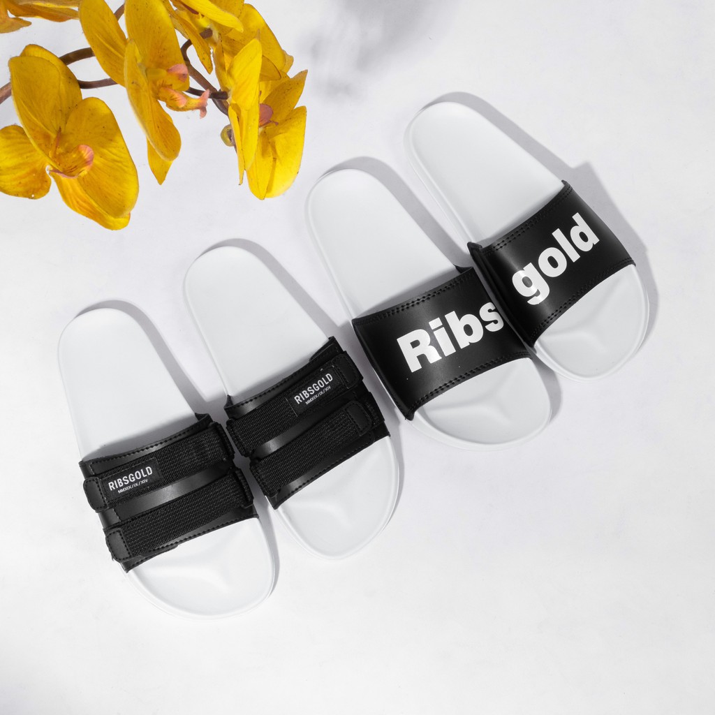 Sendal Slipper // Slipper White Edition // Sendal Ribsgold