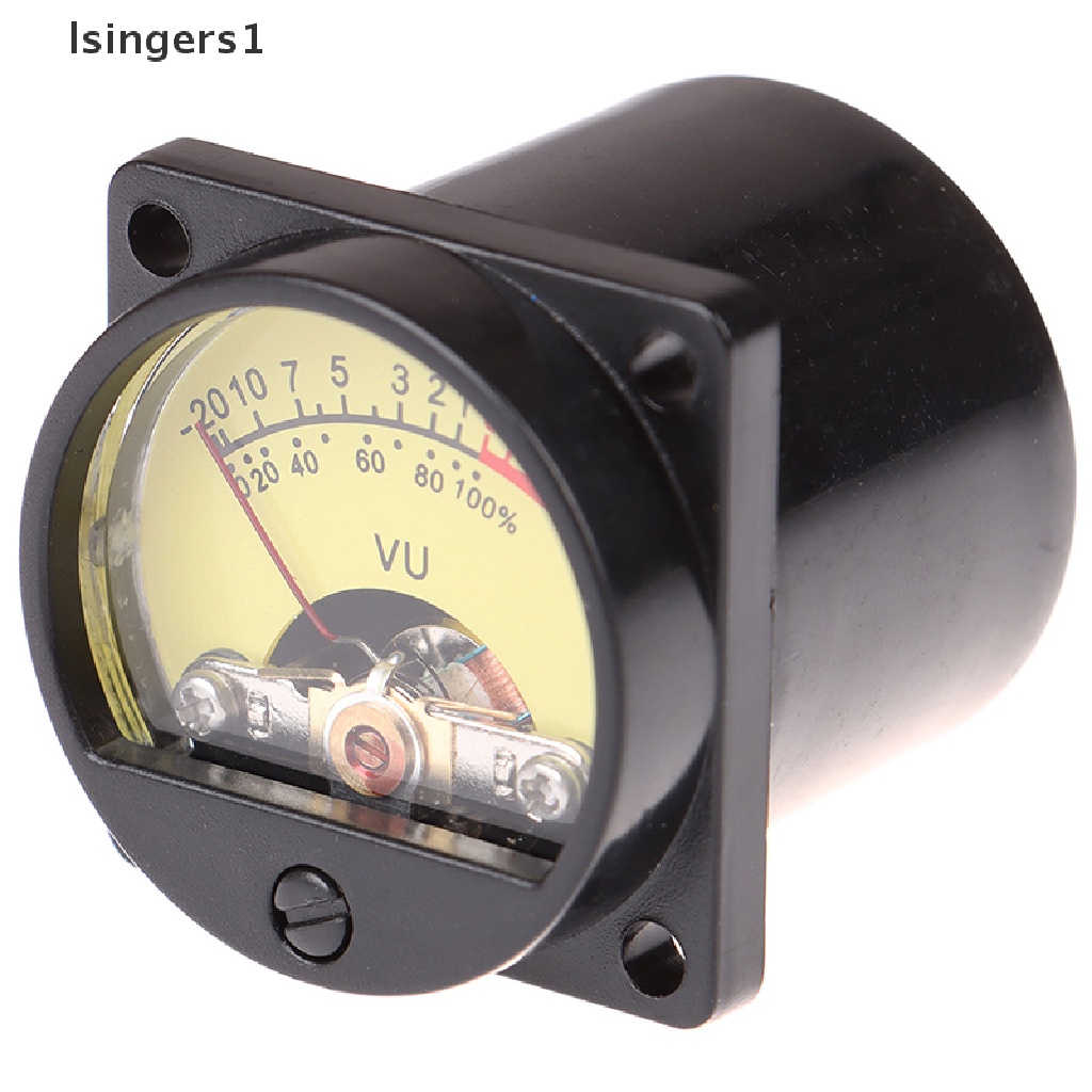 (lsingers1) 1pc Panel VU Meter 6-12V Untuk Merekam Audio Level