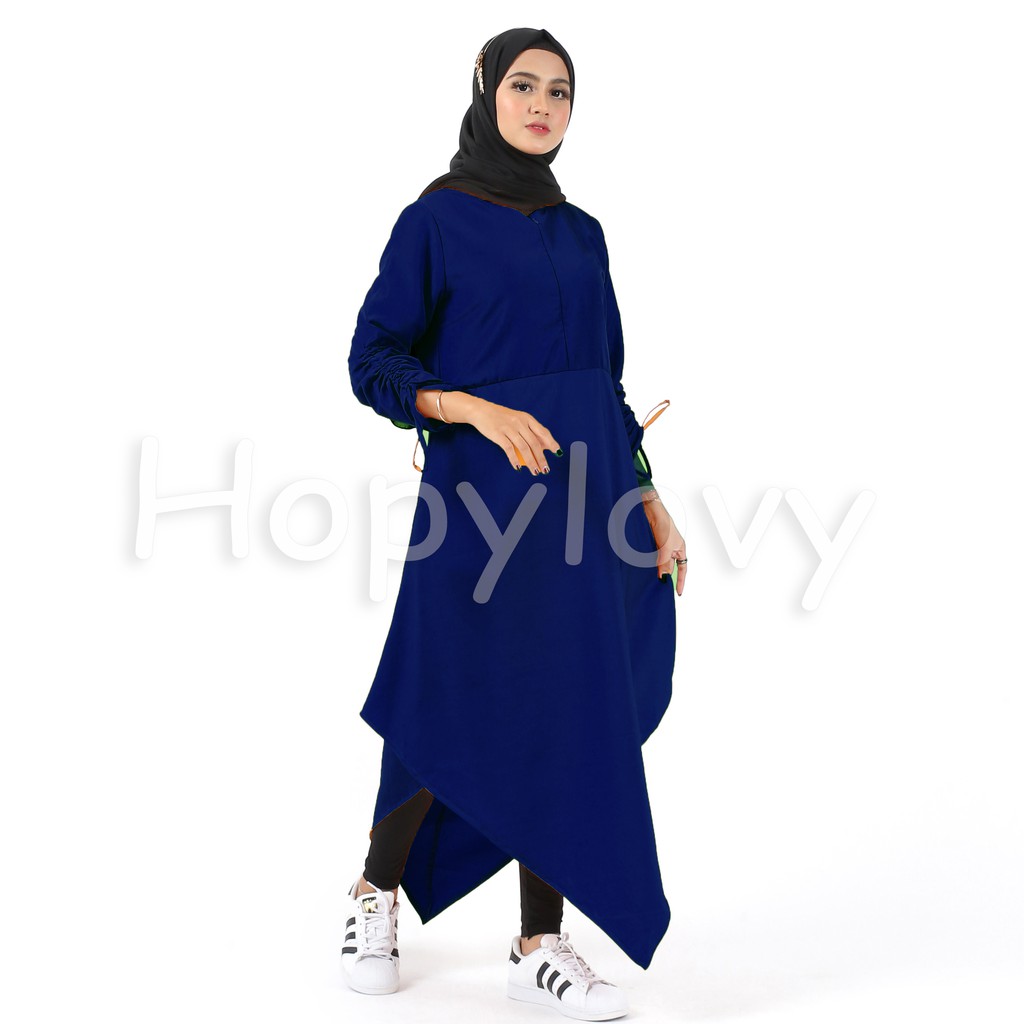 HOPYLOVY - Baju Tunik Wanita Muslimah Terbaru Rafina