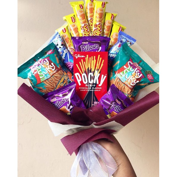 

Bouquet Snack / Buket Makanan BM003
