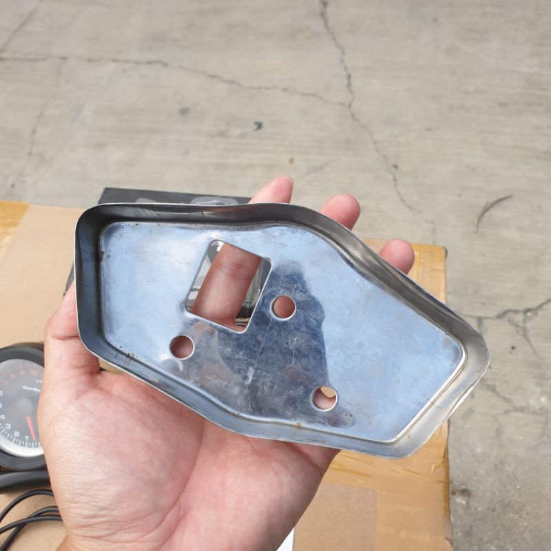Dudukan Speedometer Koso Rx1 Crome Pangkon Speedometer Koso Rx1 Krom Breket Speedometer Koso Rx1 Dud