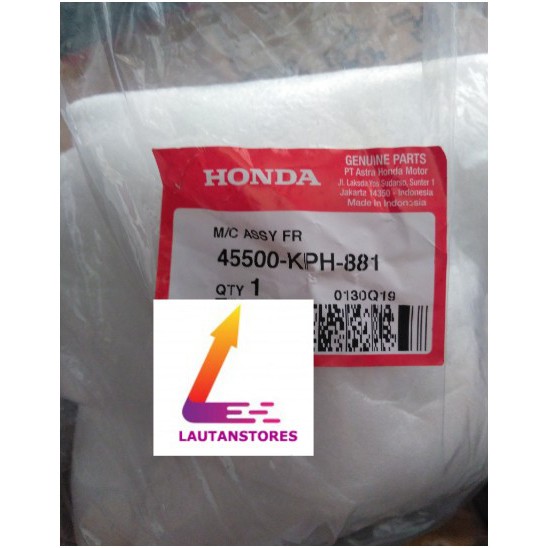 45500-KPH-881 Master Rem Atas Cylinder Master Supra X 125 Karisma Revo100