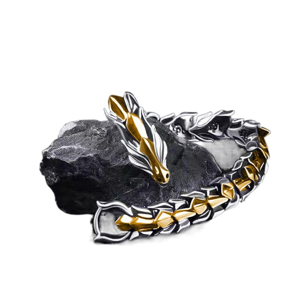 REBUY Rebuy Aksesoris Pria Membutuhkan Pesona Kepribadian Perak Punk Perhiasan Pria Fashion Berlebihan Gelang Rantai