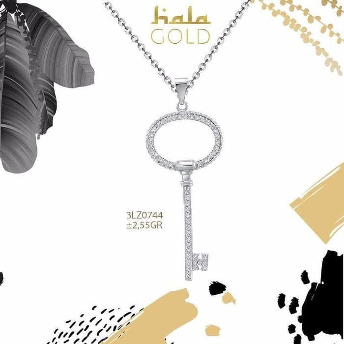 

Dominique Jewellery-Liontin Hala Gold 75% SNI DQ10006