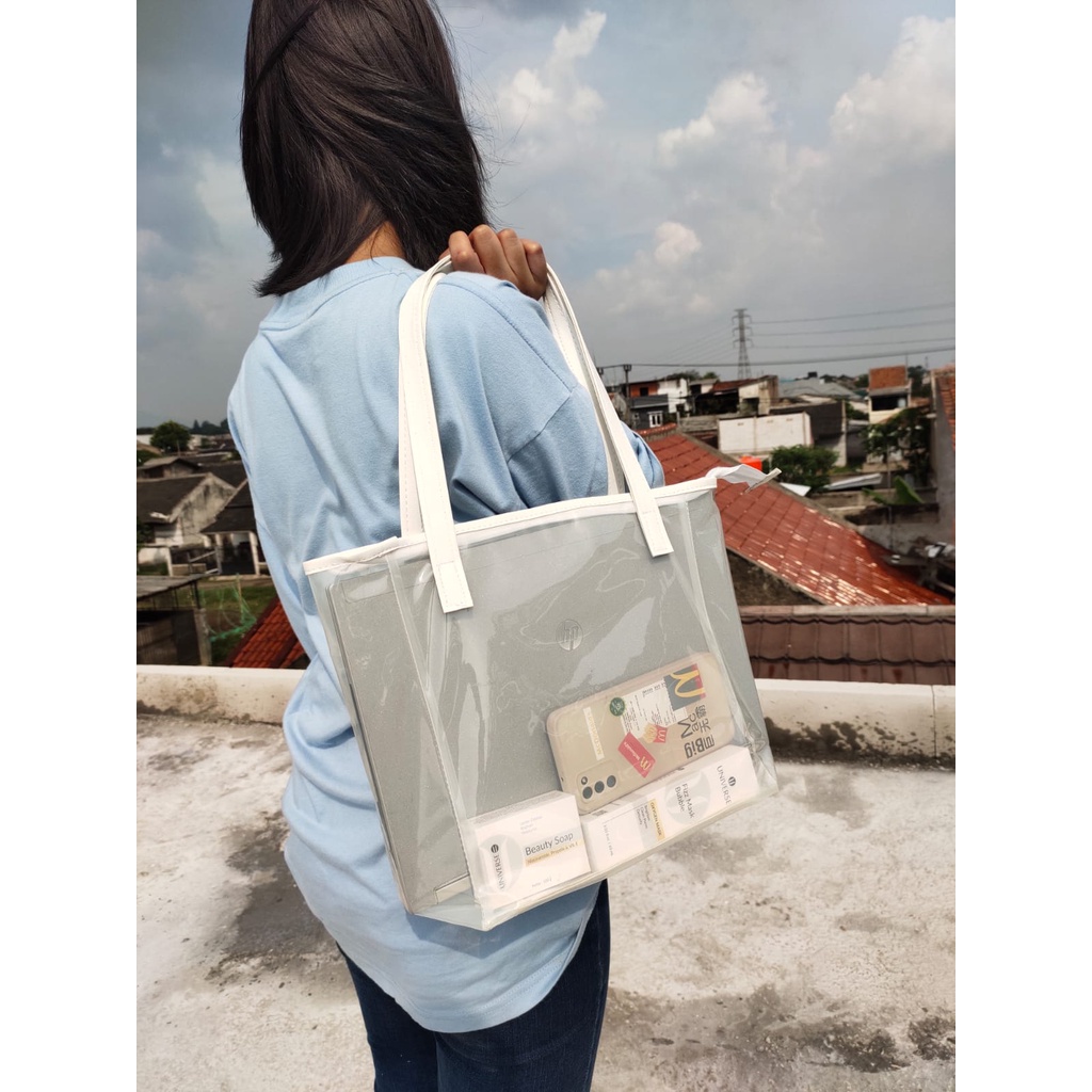 Totebag mika pvc murah ( Isni )