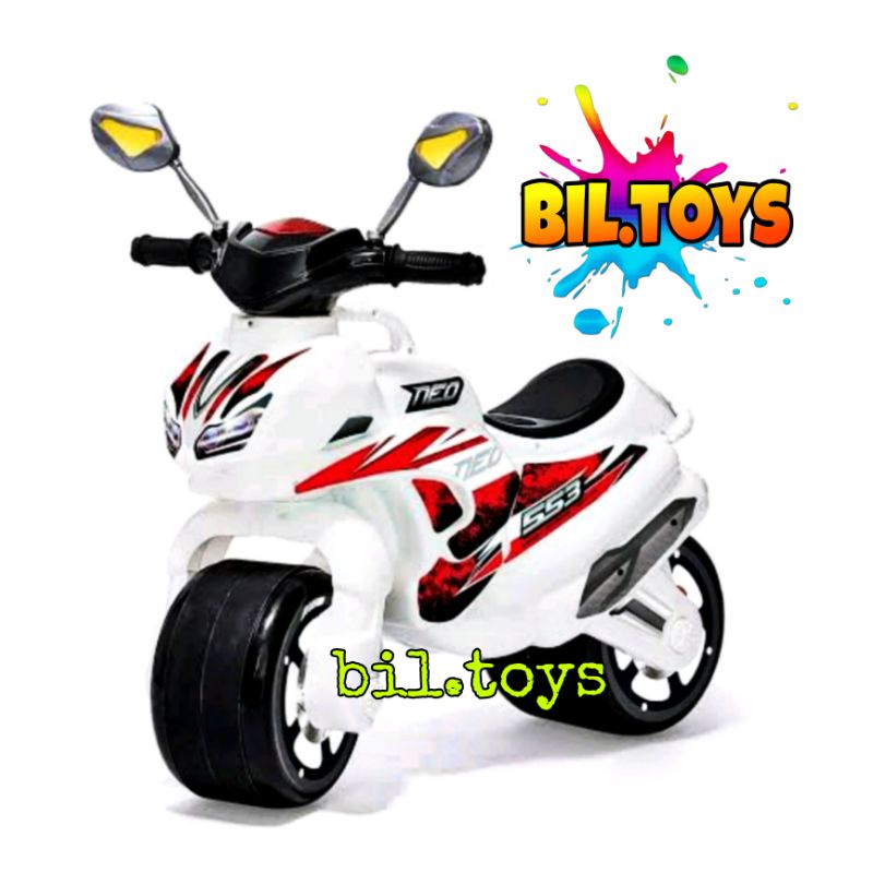 MAINAN ANAK LAKI LAKI MOTOR TUNGGANG PUSHBIKE SHP NEO 533 MAINAN MOTOR COCOK UNTUK KADO