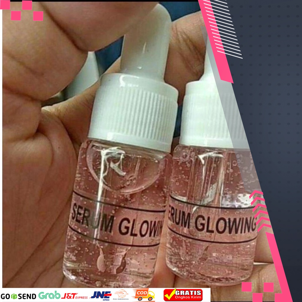 pemcerah wajah SERUM GLOWING BPOM 10ml - SERUM GLOWING ORIGINAL | Serum Glowing Original 10 ml /// S