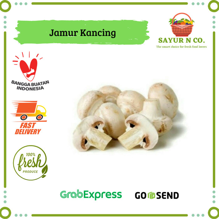 

Jamur Kancing / Champignon Mushroom | Sayur N Co Bekasi