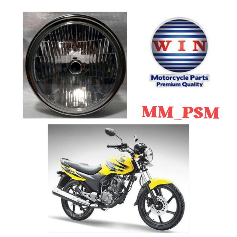 LAMPU DEPAN HEADLAMP REFLEKTOR LAMPU DEPAN MEGAPRO PRIMUS 2006 MEGAPRO KE 2 MEREK WIN