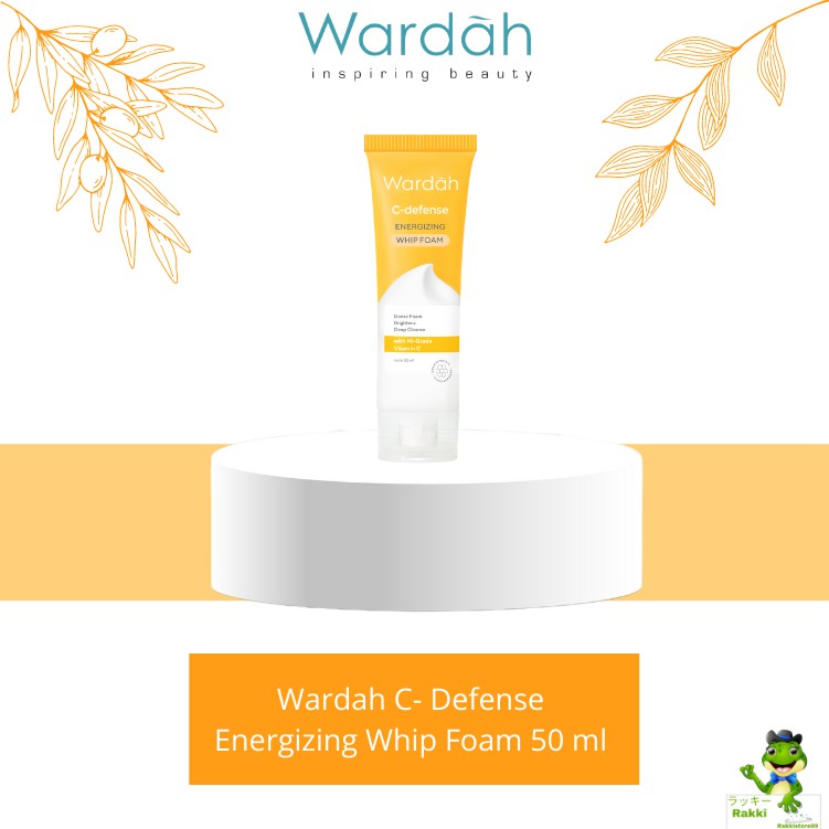 ❣️Rakkistore99❣️  Wardah C Defense Energizing Whip Foam 50ml (C-DEFENSE FW WHIP)