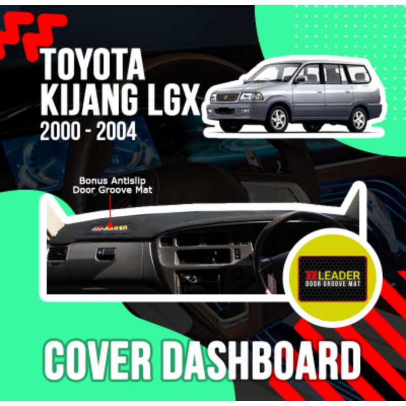 alas karpet cover dashboard mobil kijang lgx