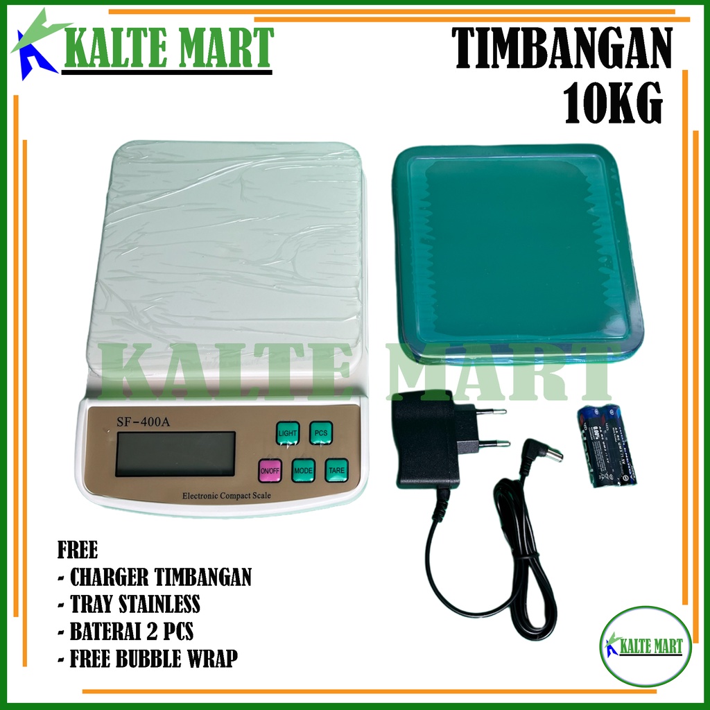 Timbangan Digital SF400A Dapur Buah Kue 10kg, Timbangan Dapur 10kg