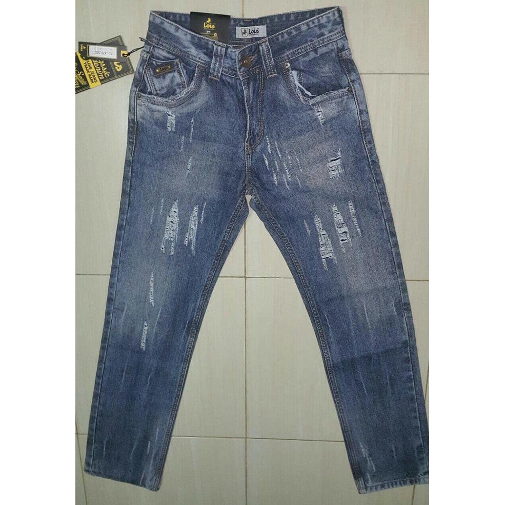 Diskon Celana Lois Original Ripped Sobek Tak Tembus Terbaru