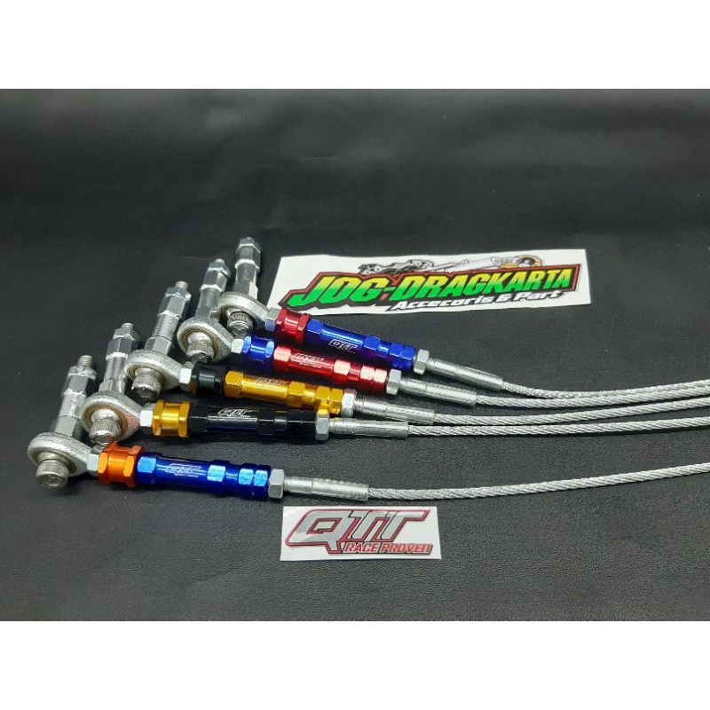 SELING REM KAWAT REM BELAKANG UNDERBONE UB QTT RACING SRU-C02 UNIVERSALL MOTOR