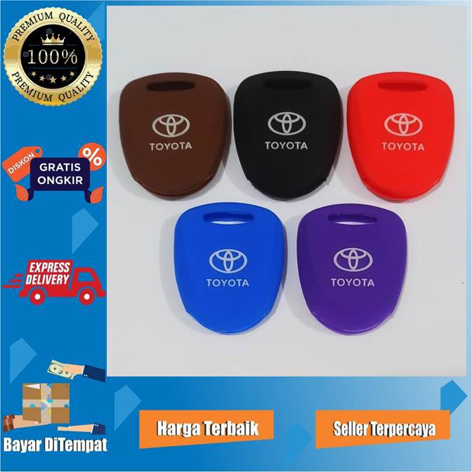 KAMI IMPORTIR! SILIKON SARUNG KONDOM KUNCI MOBIL TOYOTA ALL NEW AVANZA CALYA AGYA - HITAM