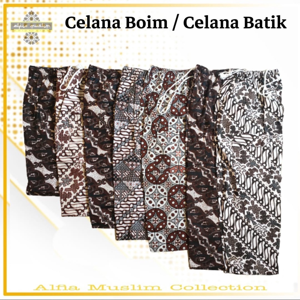 Celana Boim Celana Batik