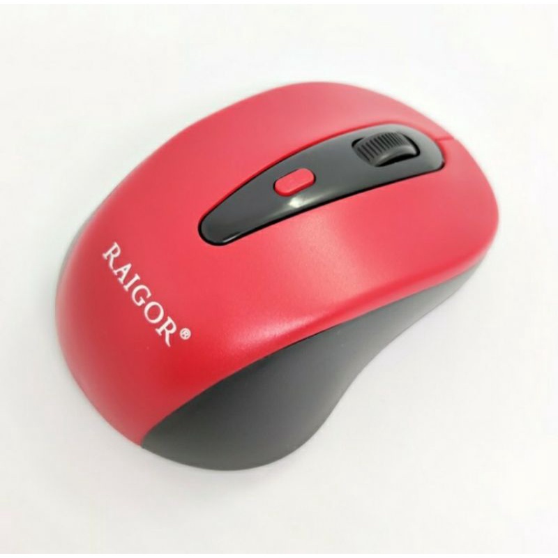 MOUSE WIRELESS RAIGOR RR 02 BERIKUT BATERAI