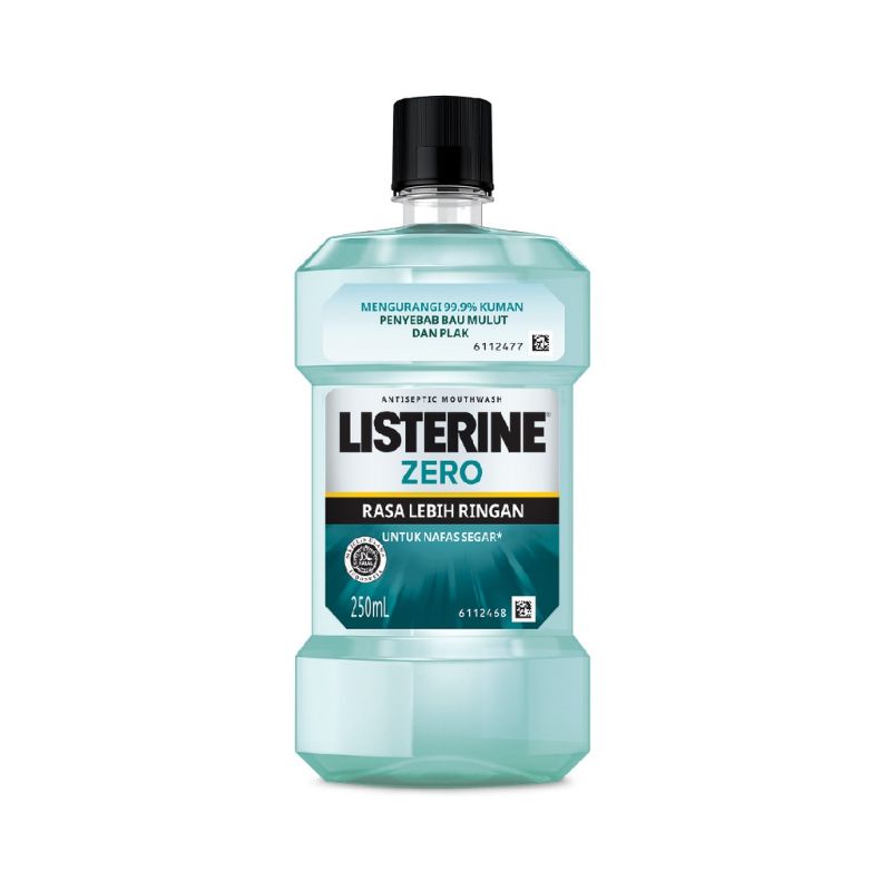 LISTERINE Cool Mint Antiseptic Mouthwash / Obat Kumur Antiseptik - 250ml