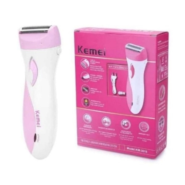 Unik kemei KM-3018 multifungsi lady shaver alat cukur bulu wanita Limited